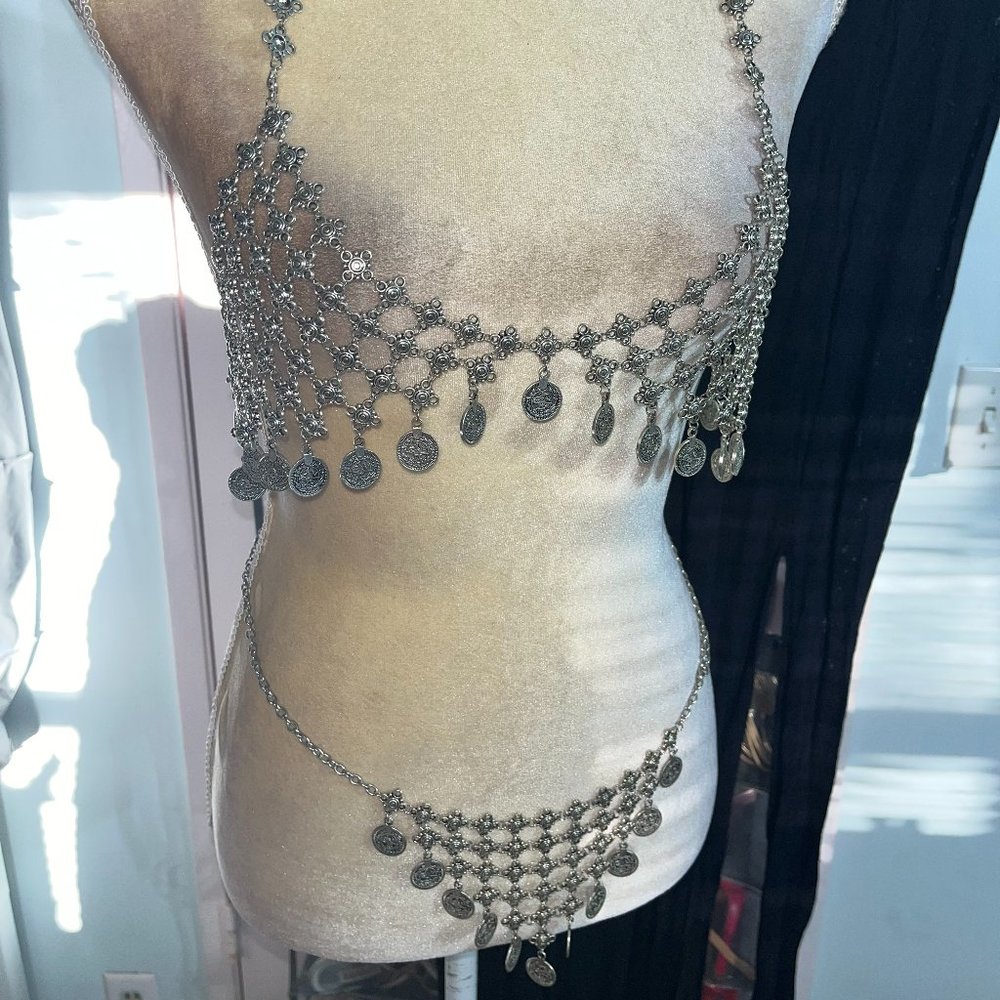Metal Chain Bikini